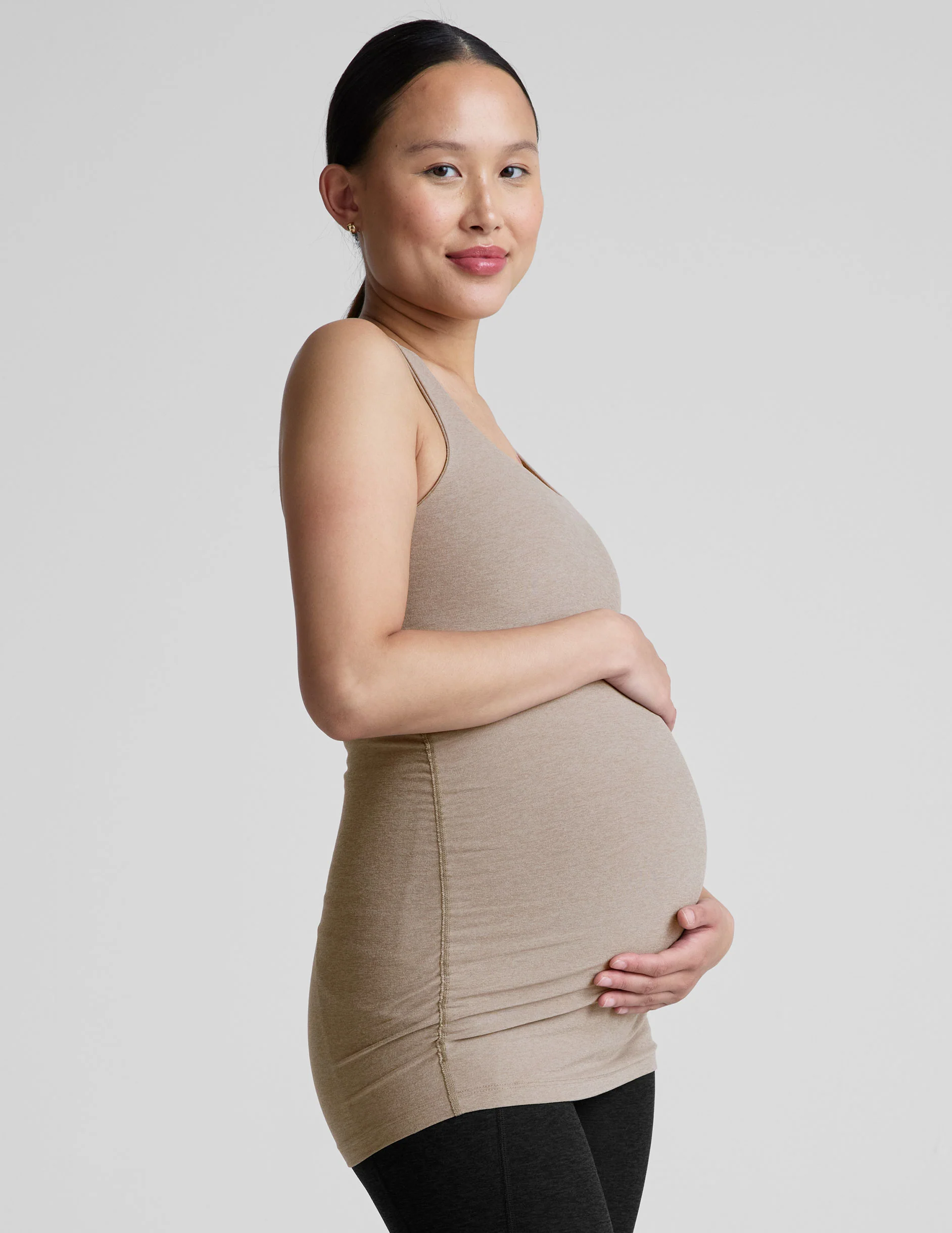 Spacedye Bases Covered Maternity Tank - Onhollan