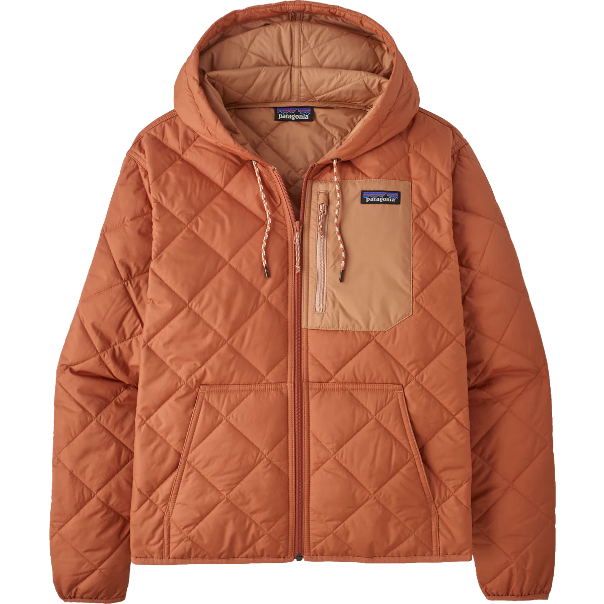 Women's Diamond Quilt Bomber Hoody - Onhollan