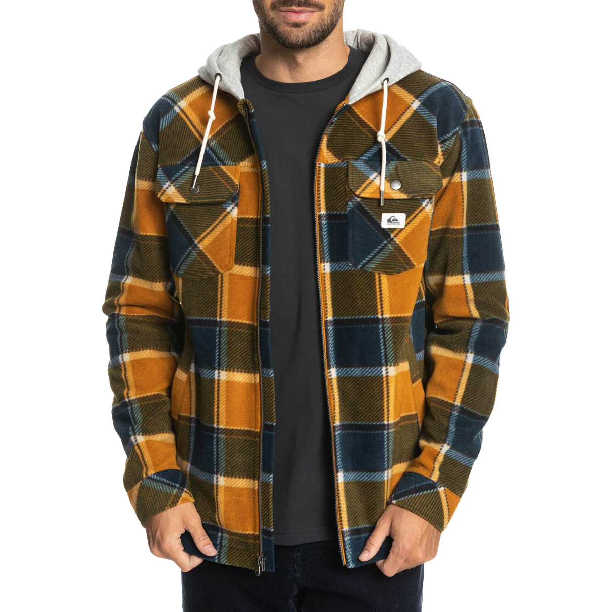 Men's Super Swell Hooded Fleece Zip-Up Jacket - Onhollan