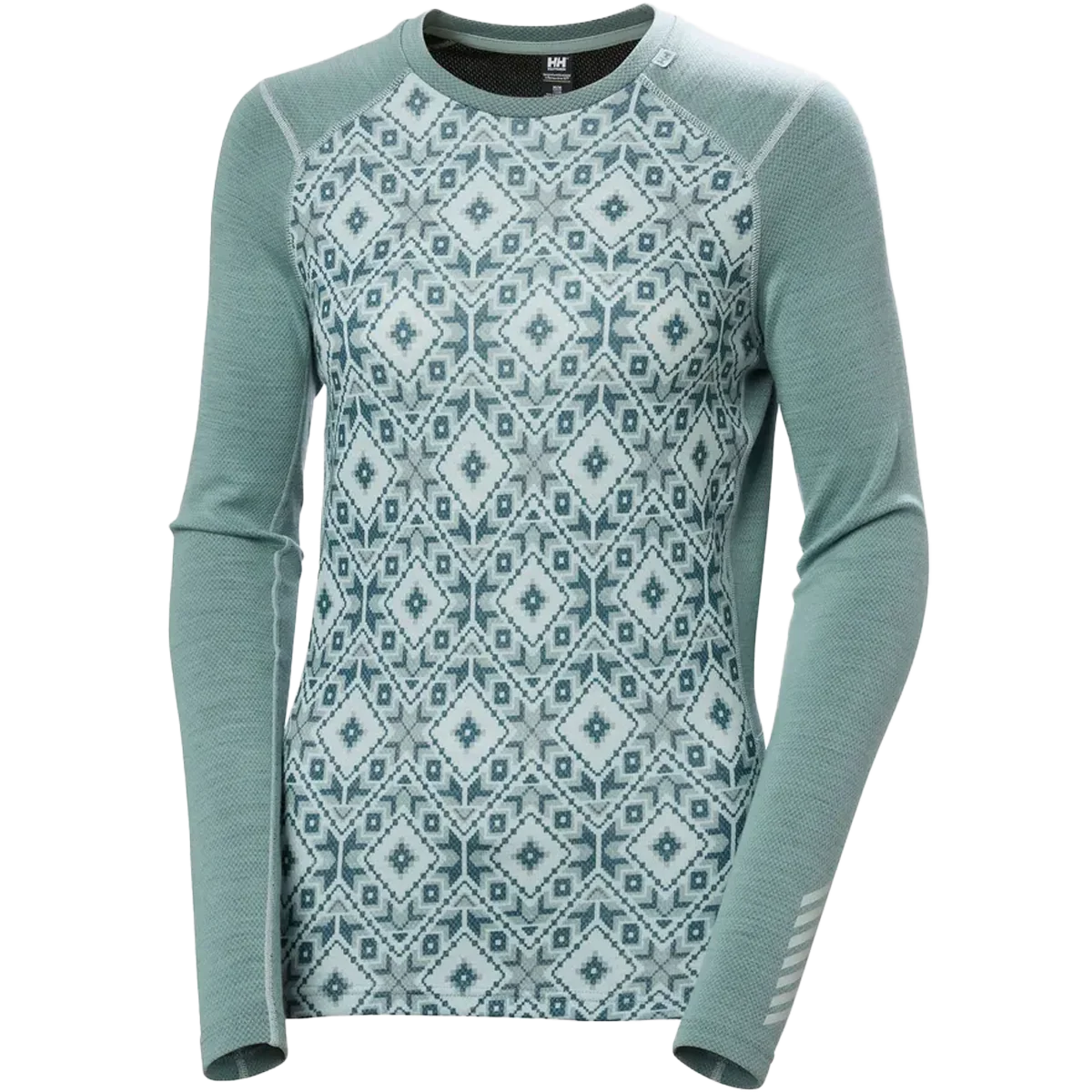 Women's LIFA Merino Midweight Graphic Crew - Onhollan