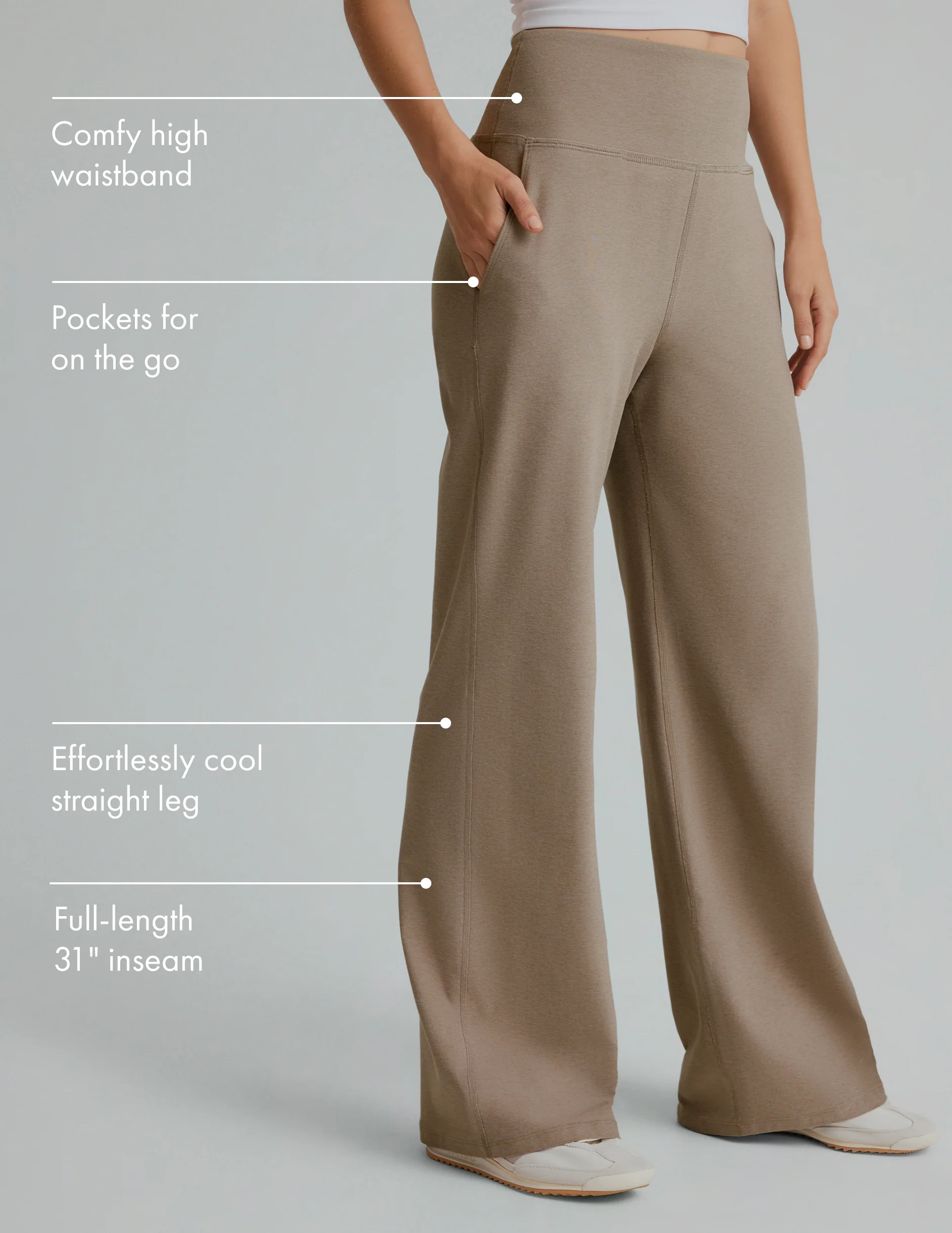 Spacedye Laid Back Wide Leg Pant - Onhollan