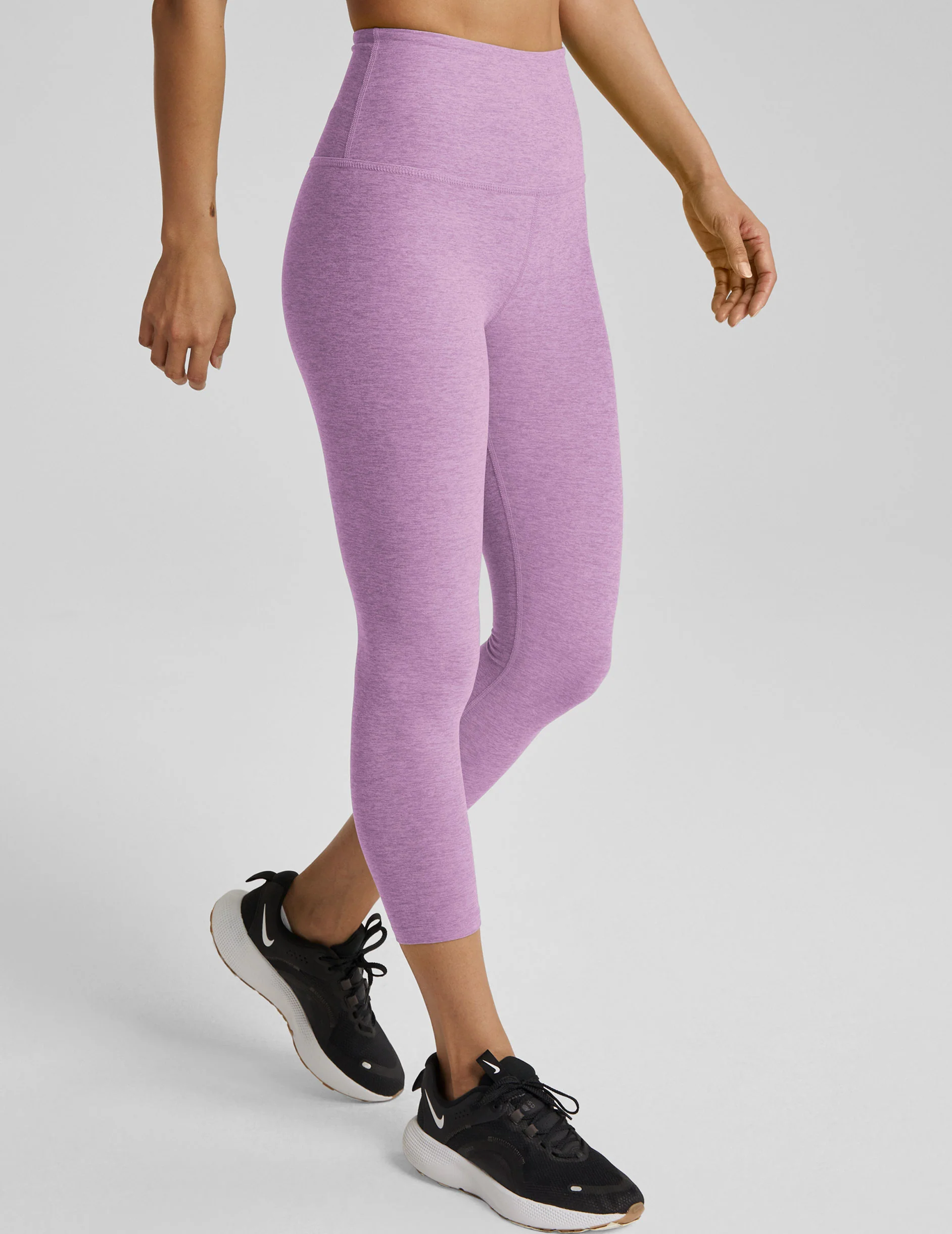 Spacedye Walk And Talk High Waisted Capri Legging - Onhollan