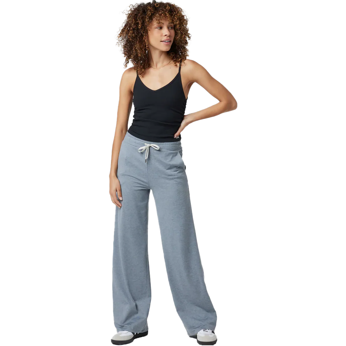 Women's Rib Ruched Tank - Onhollan