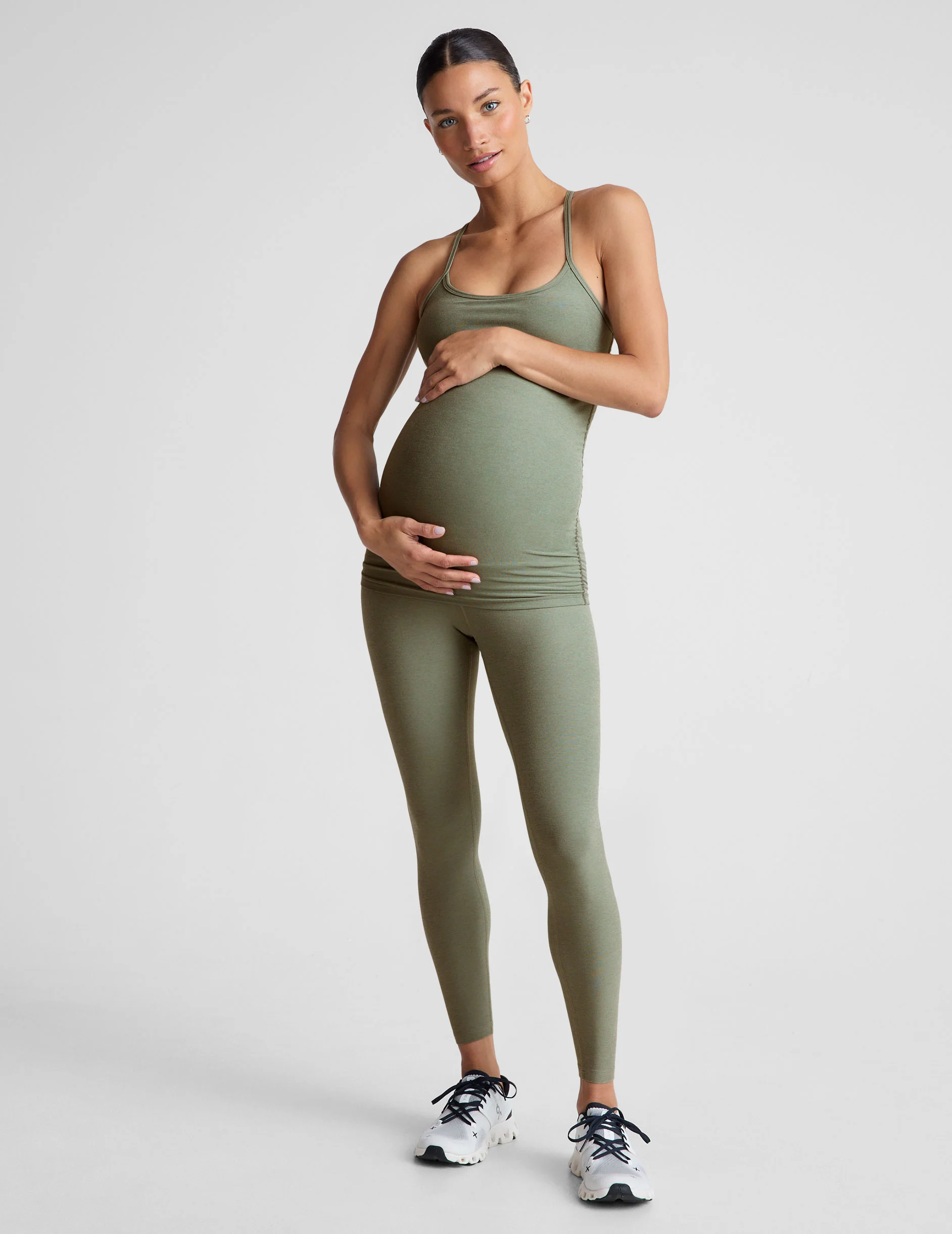 Spacedye Love the Bump Midi Maternity Legging - Onhollan