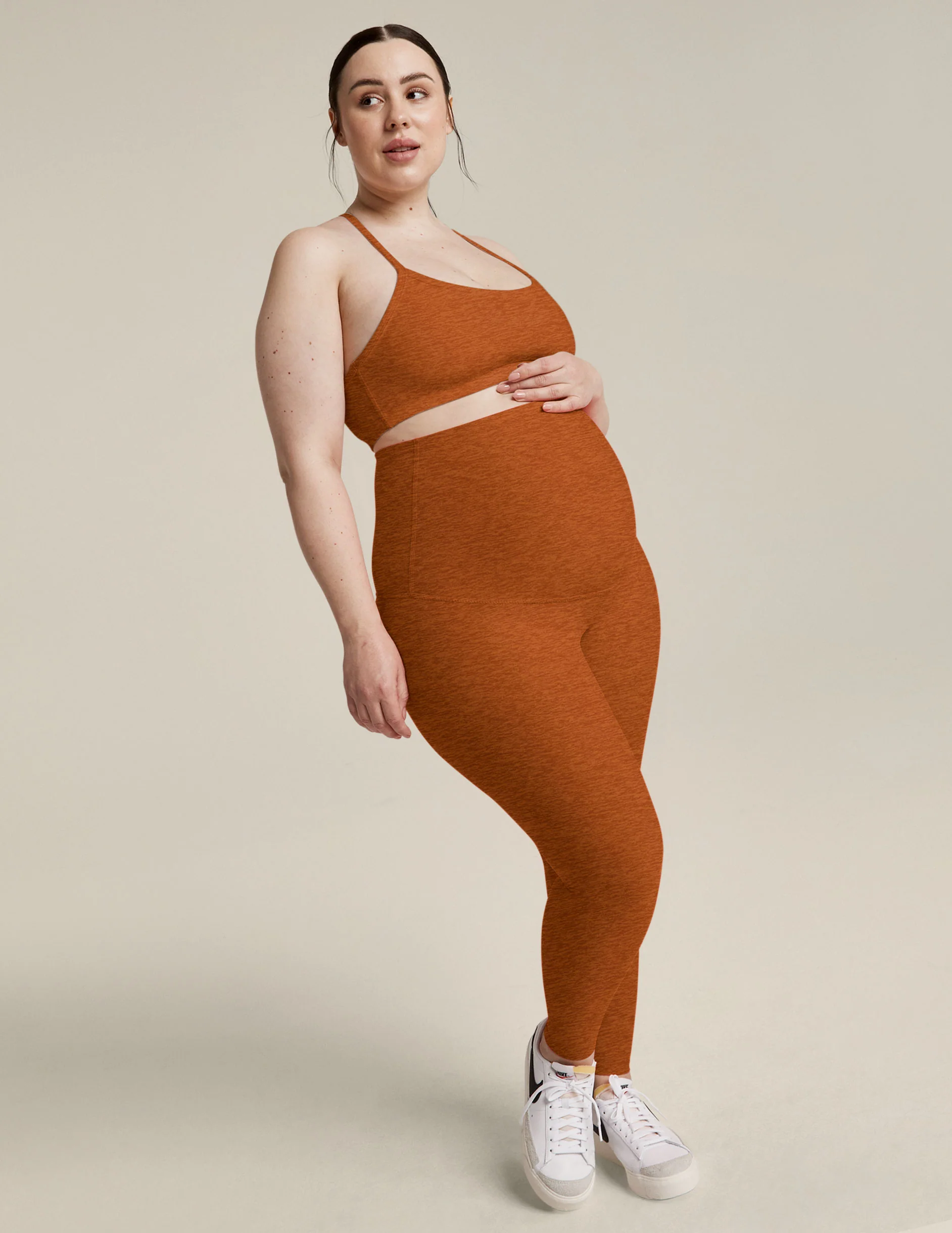 Spacedye Love the Bump Midi Maternity Legging - Onhollan