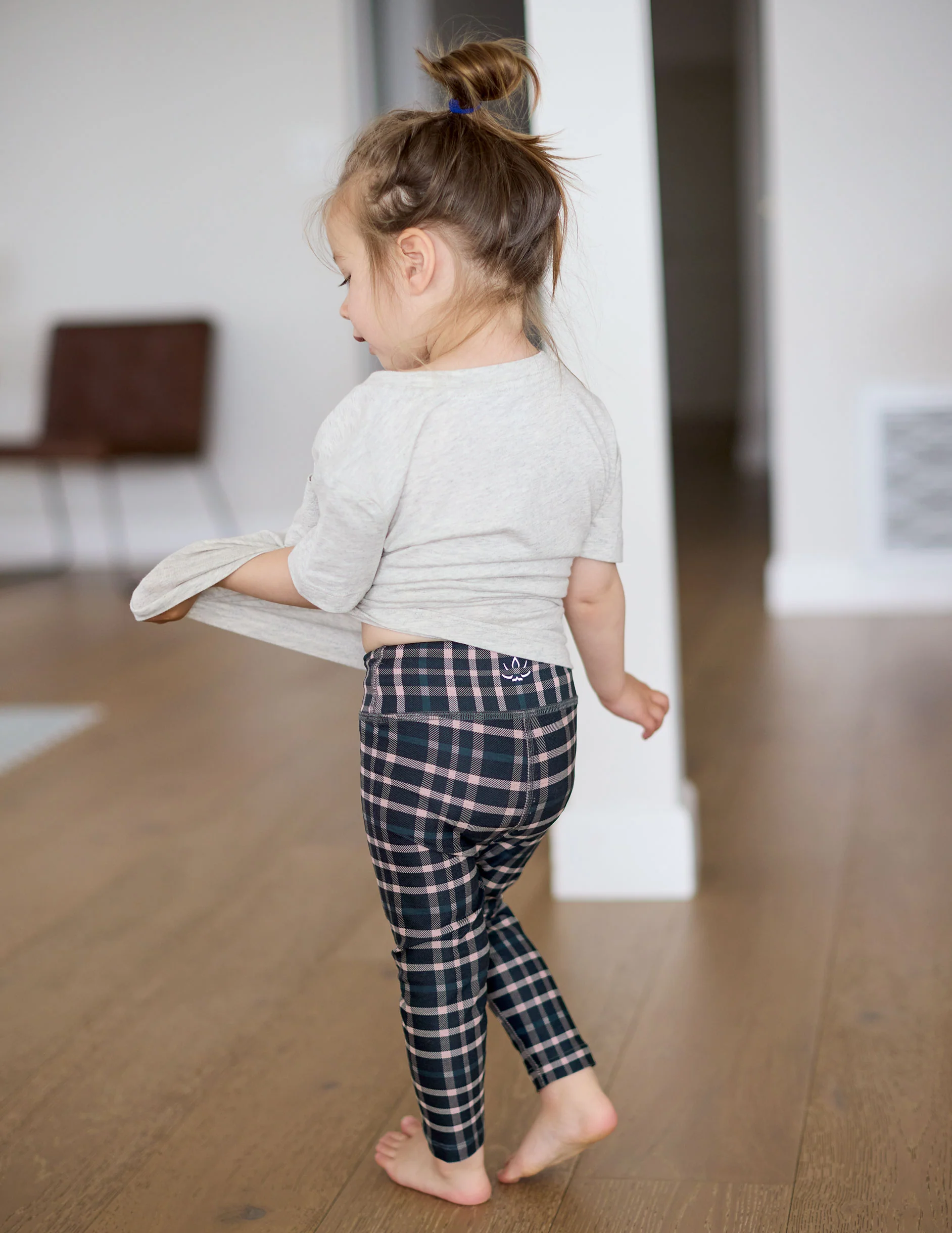 Preppy Plaid SoftMark Toddler Legging - Onhollan
