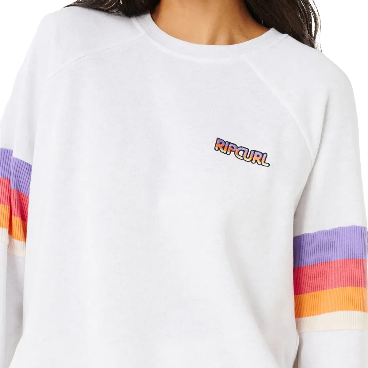 Women's Las Dalias Raglan Crew - Onhollan