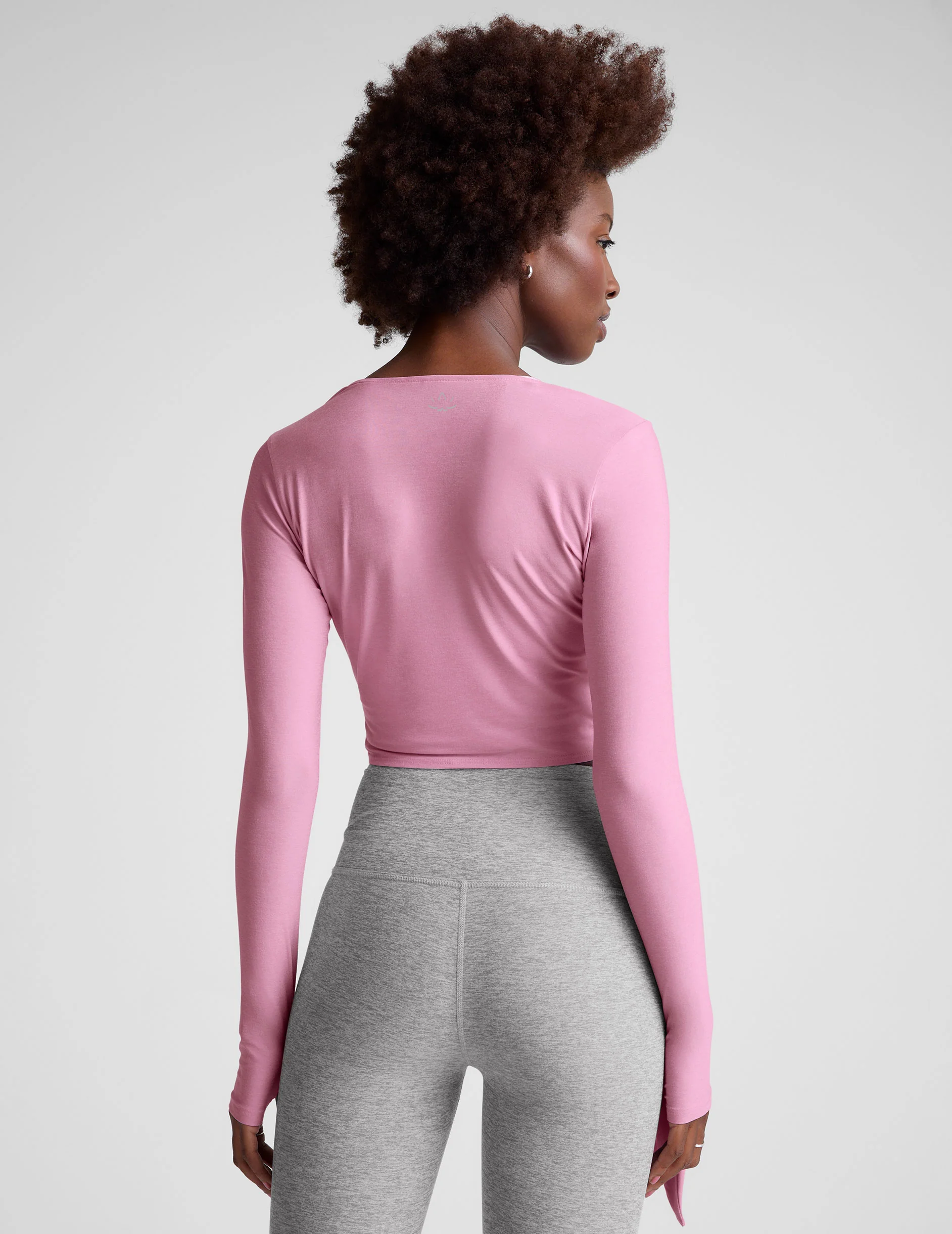 Featherweight Waist No Time Wrap Top - Onhollan