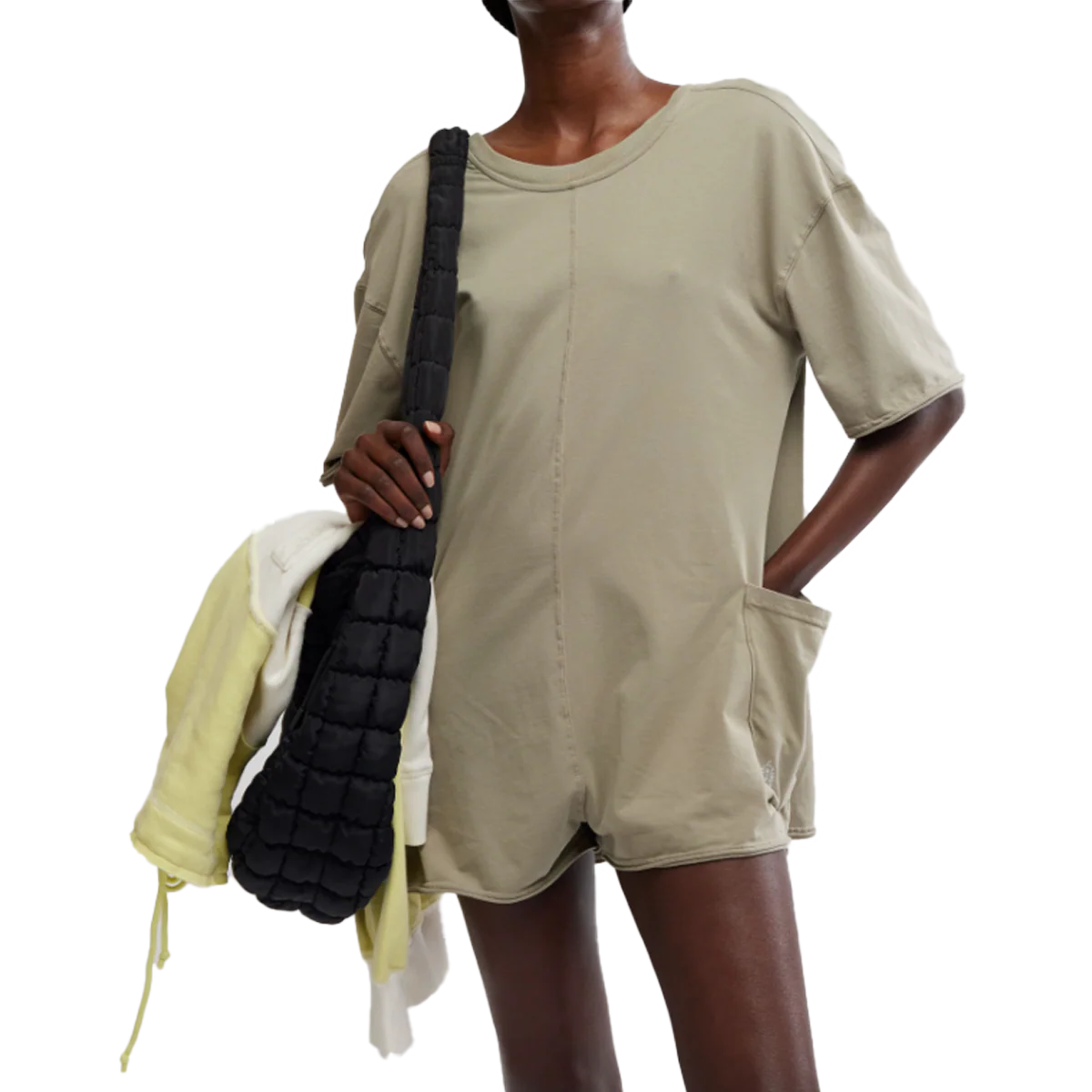 Women's Hot Shot Tee Romper Coddy - Onhollan