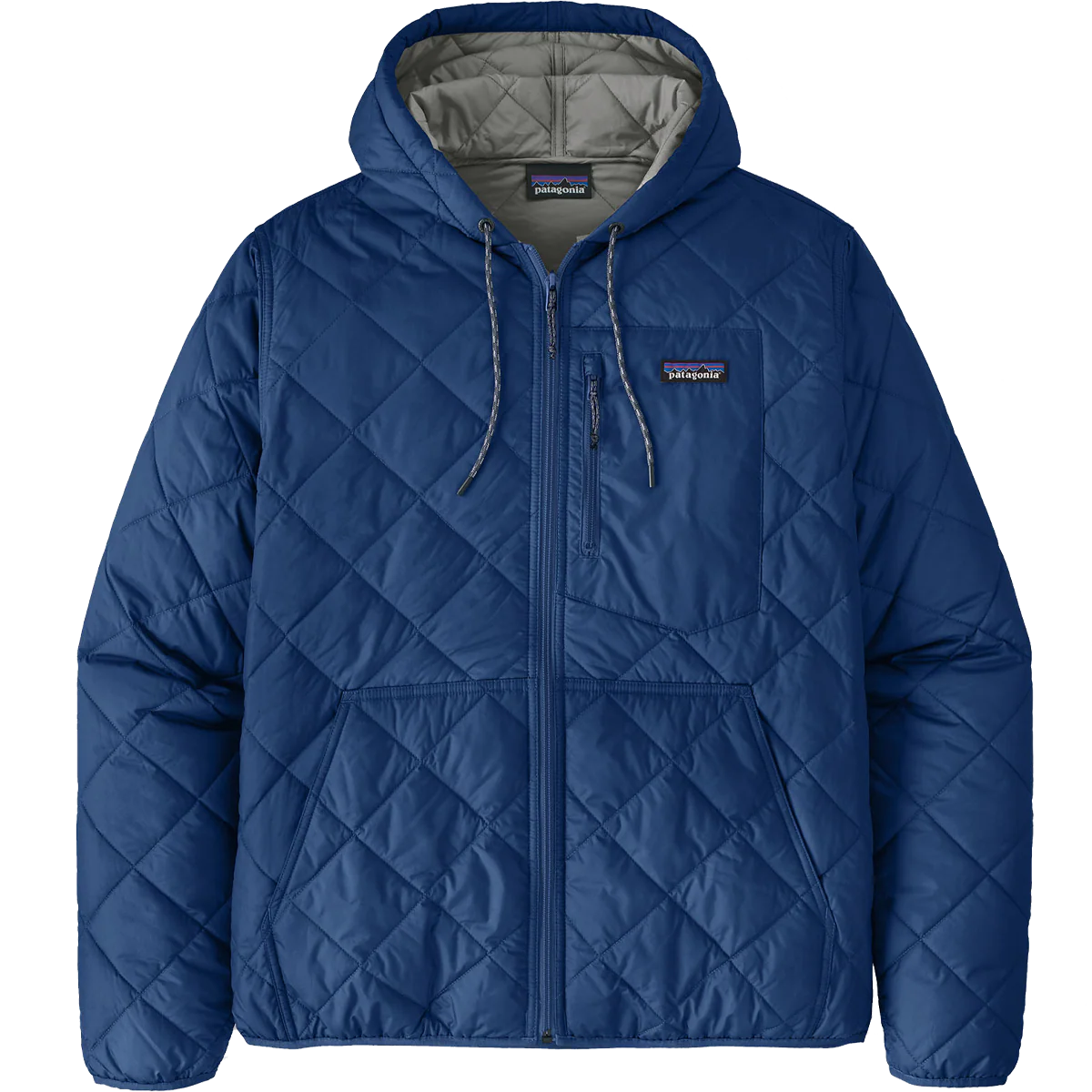 Men's Diamond Quilt Bomber Hoody - Onhollan