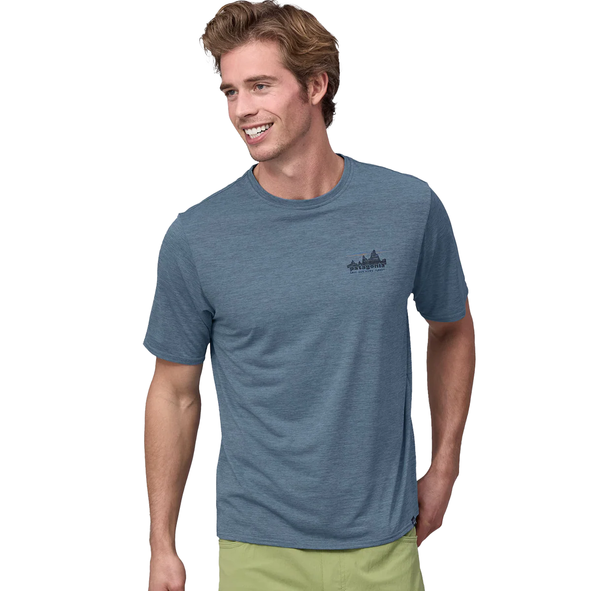 Men's Capilene Cool Daily Graphic Short Sleeve Shirt - Onhollan