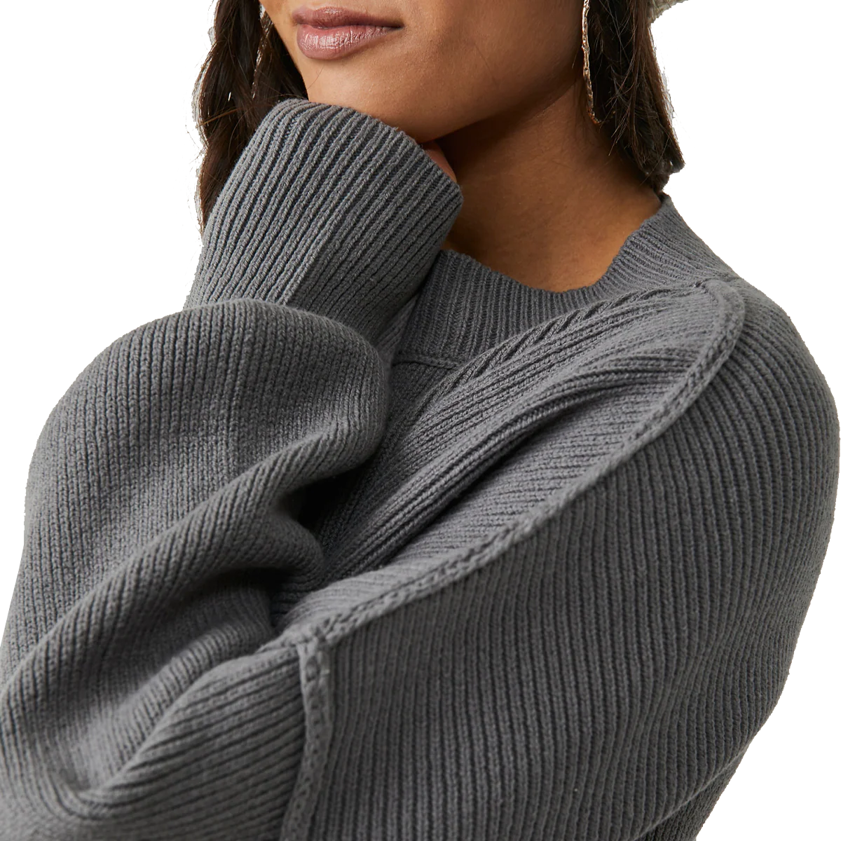 Women's Easy Street Crop Pullover - Onhollan