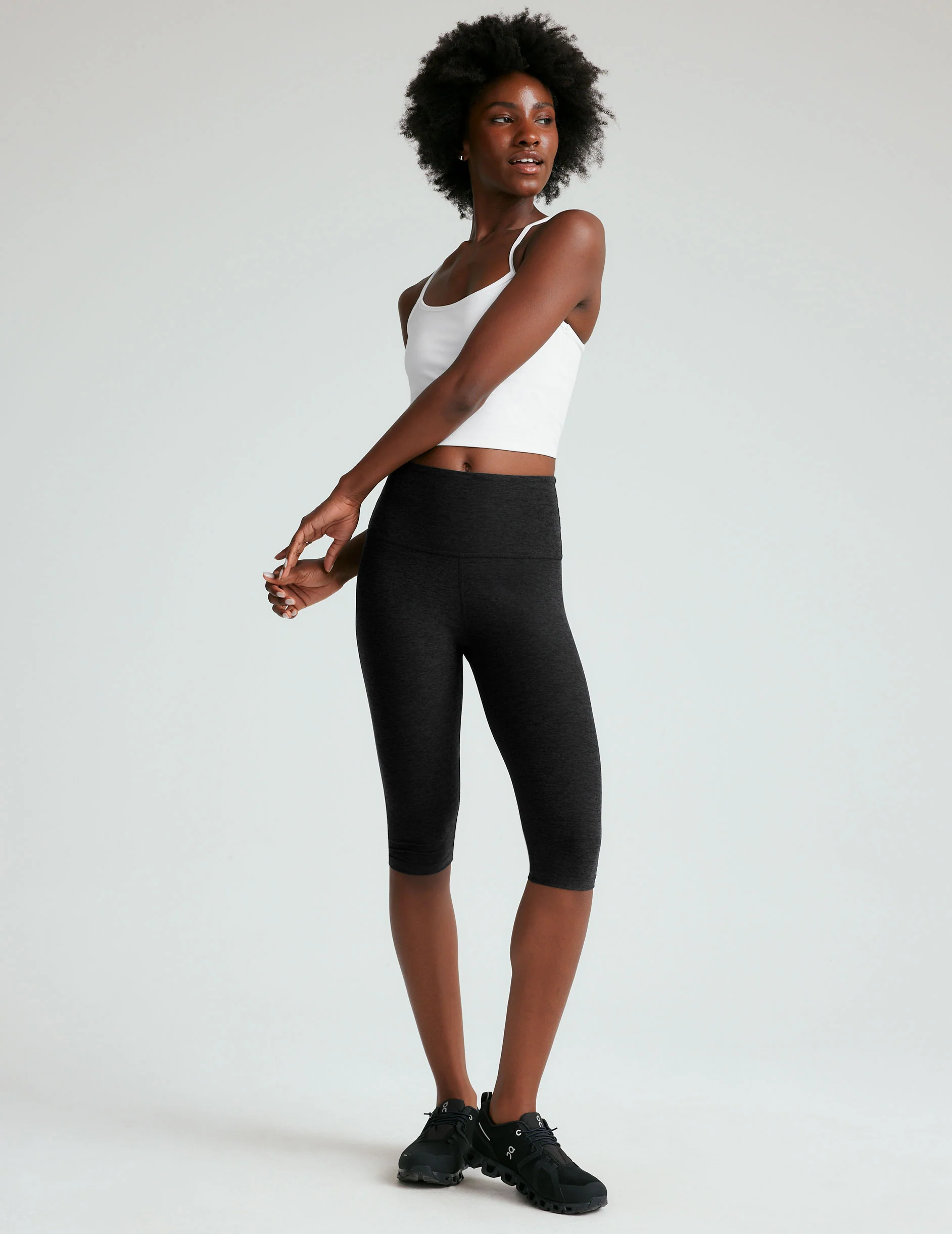 Spacedye Pedal Pusher High Waisted Legging - Onhollan