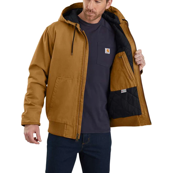 Washed Duck Insulated Active Jac - Onhollan
