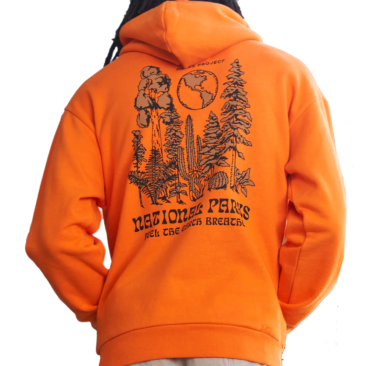 Men's Feel The Earth Breathe Hoodie - Onhollan