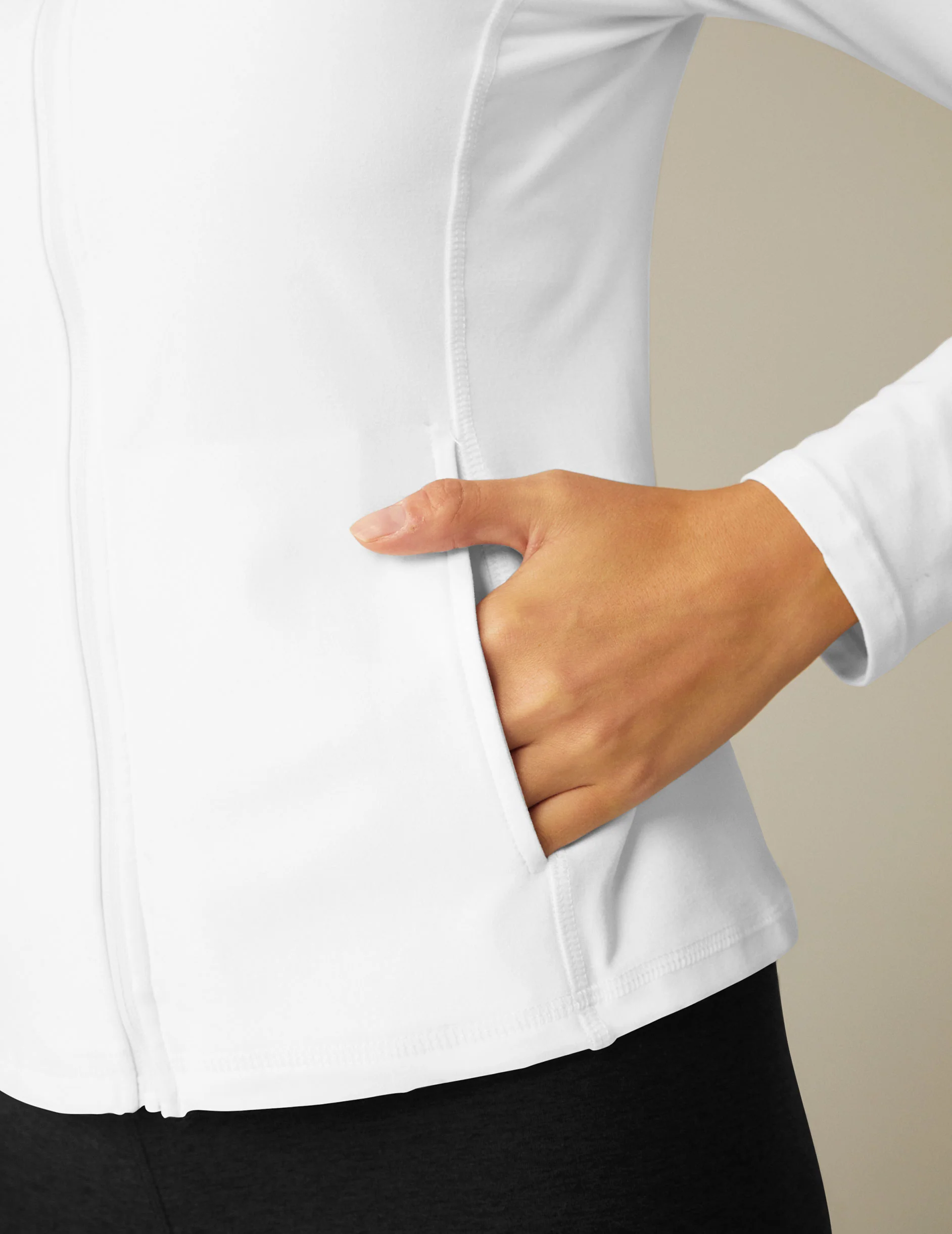 Spacedye On The Go Mock Neck Jacket - Onhollan