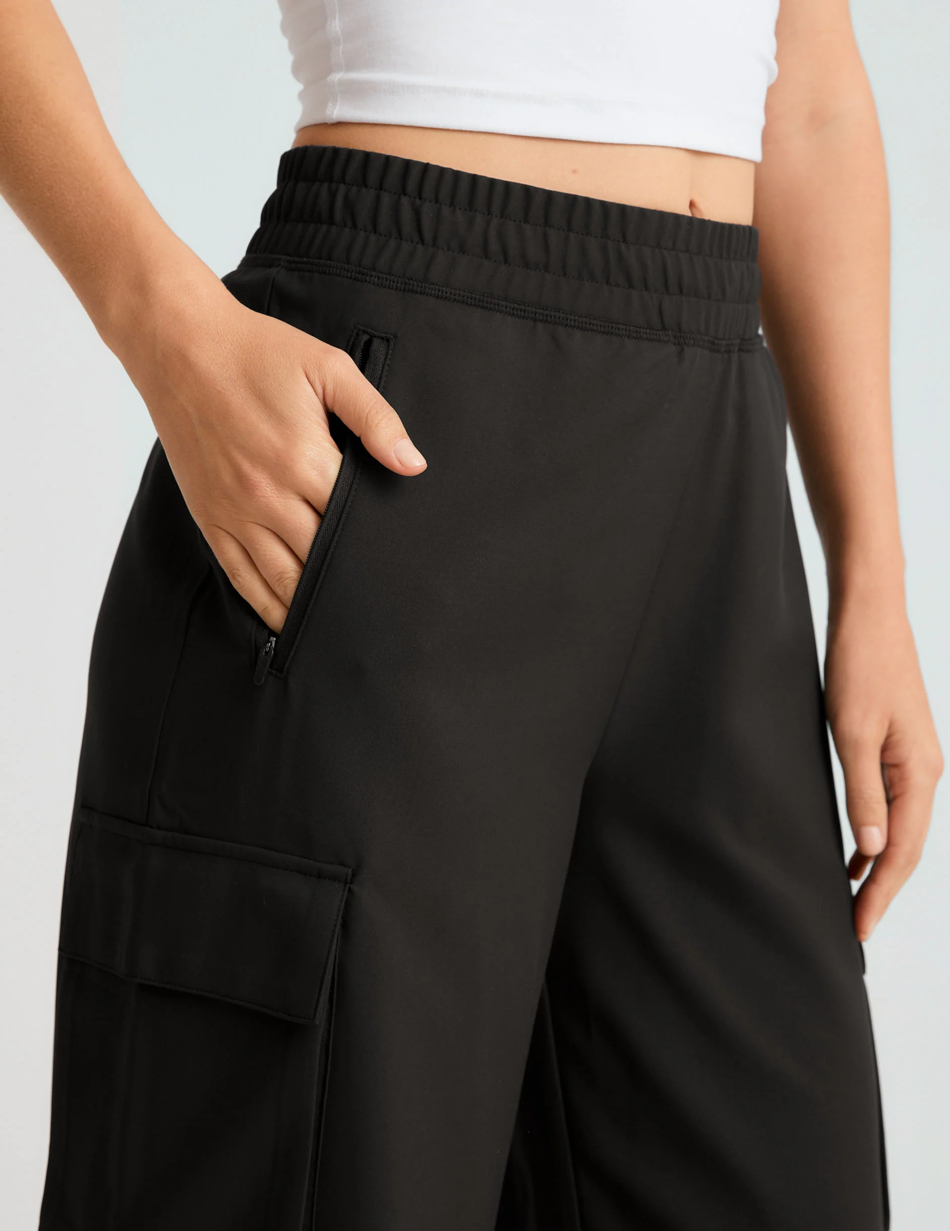 City Chic Wide Leg Cargo Pant - Onhollan