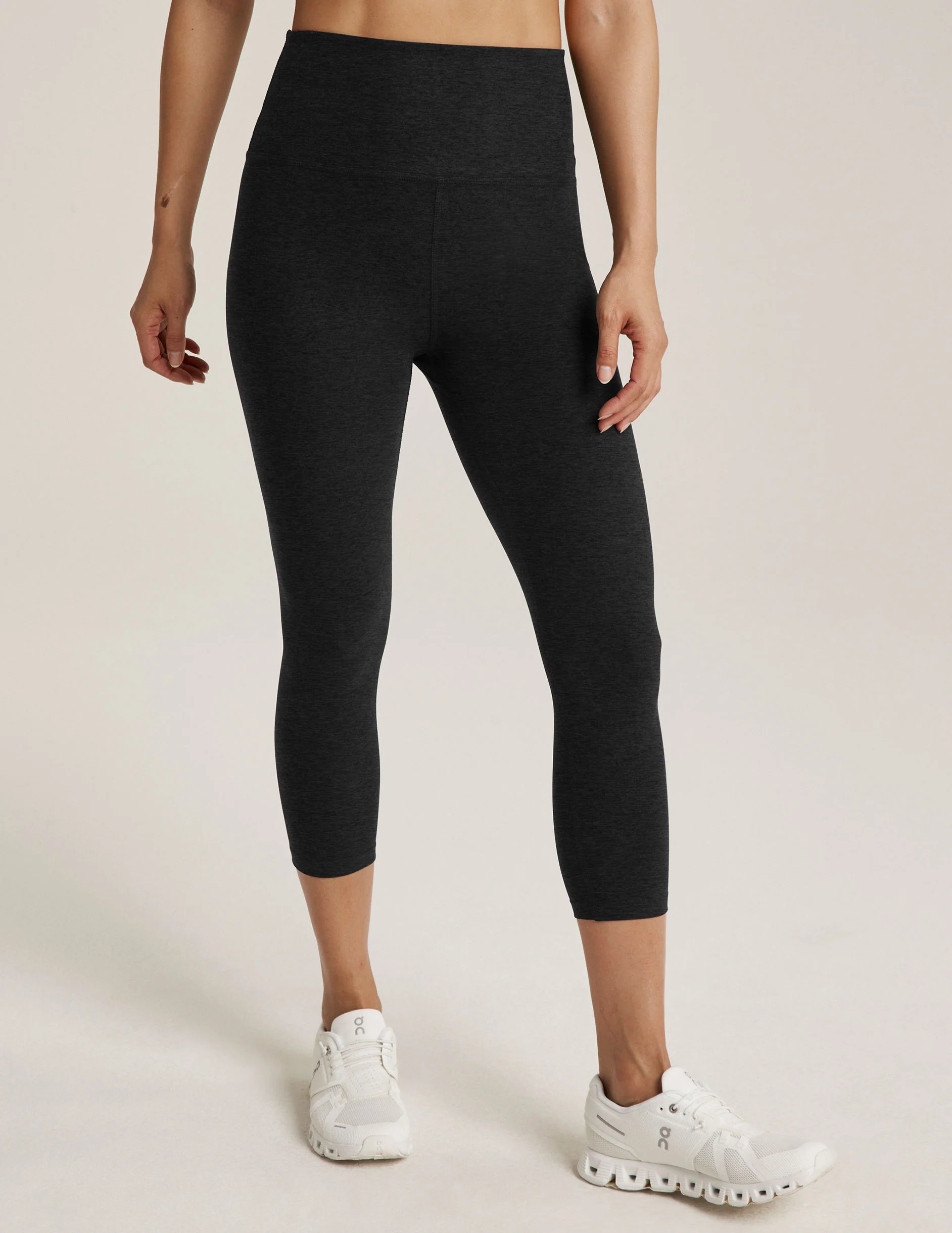 Spacedye Walk And Talk High Waisted Capri Legging - Onhollan