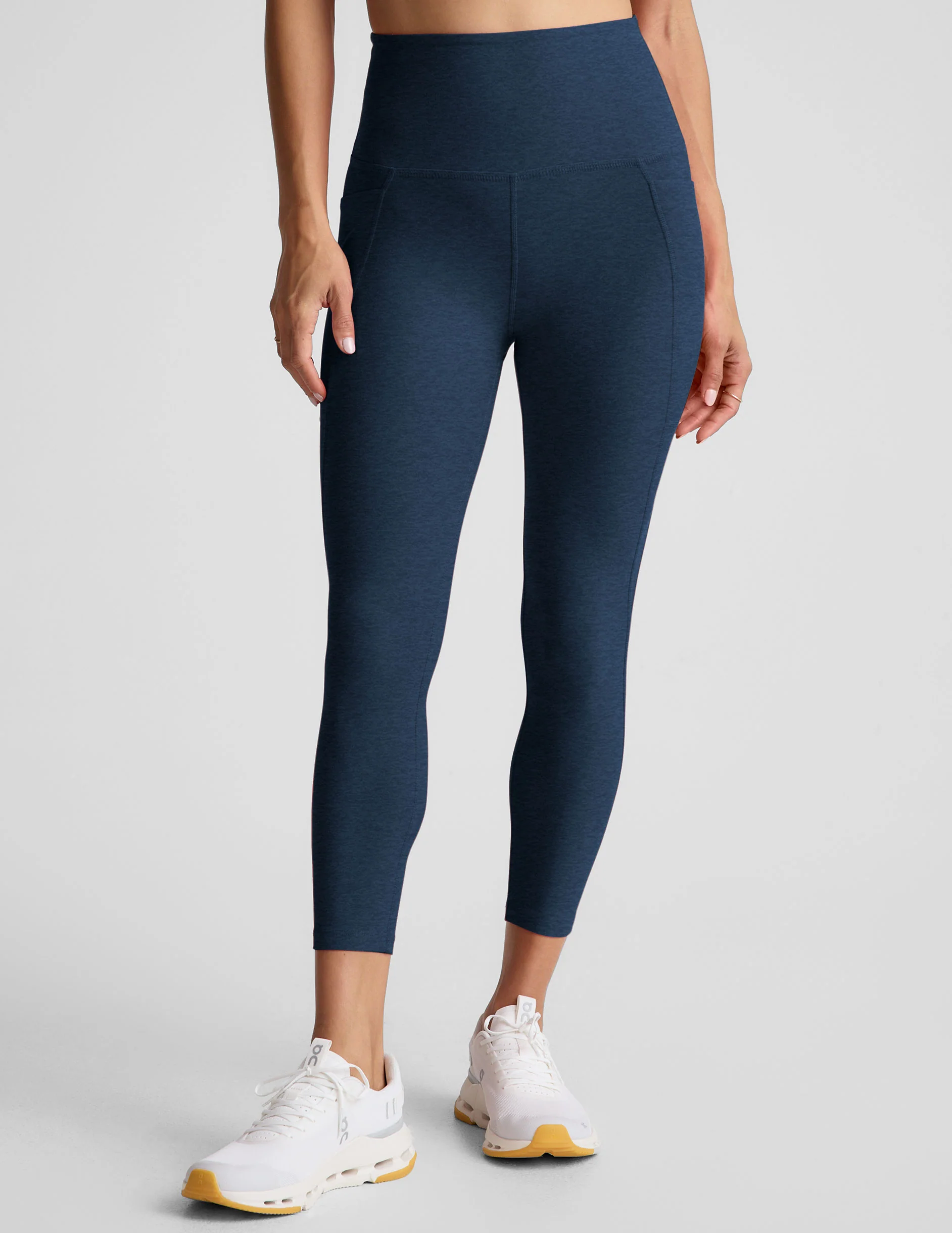 Spacedye Out Of Pocket High Waisted Capri Legging - Onhollan