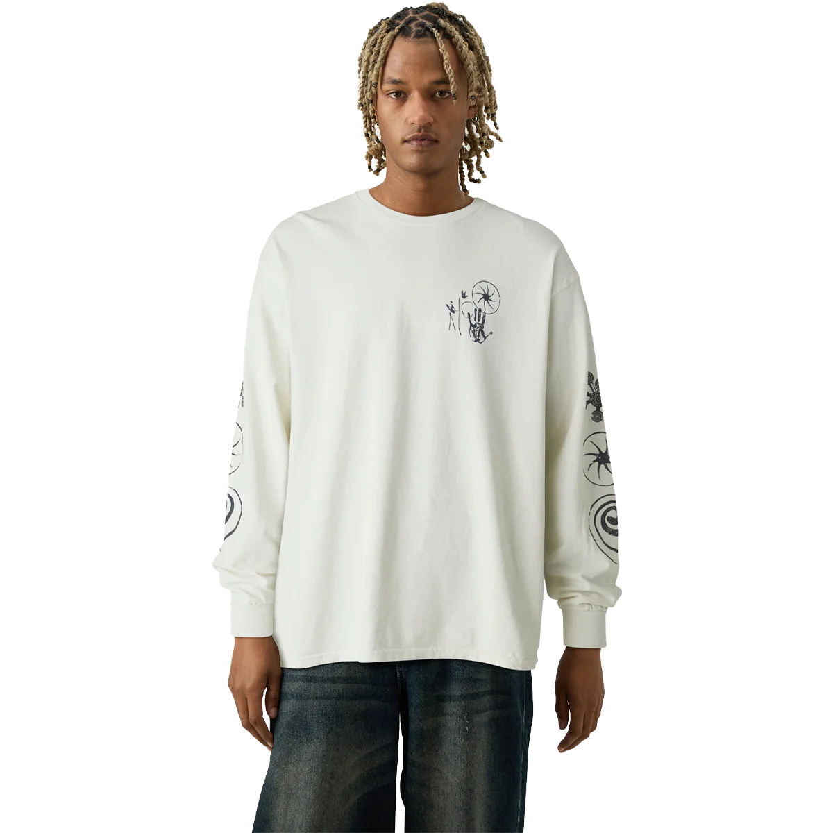 Men's Nature Drawing Long Sleeve - Onhollan