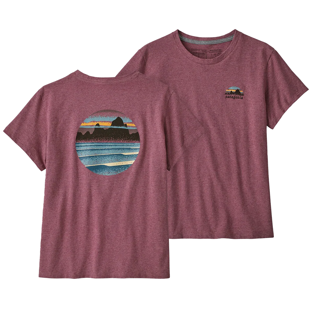 Women's Skyline Stencil Responsibili-Tee - Onhollan