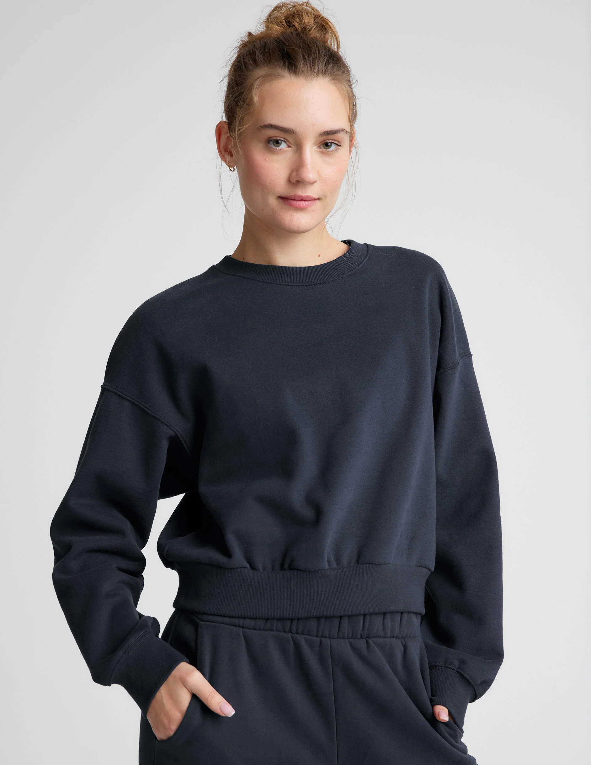 LuxeFleece Crewneck Sweatshirt - Onhollan