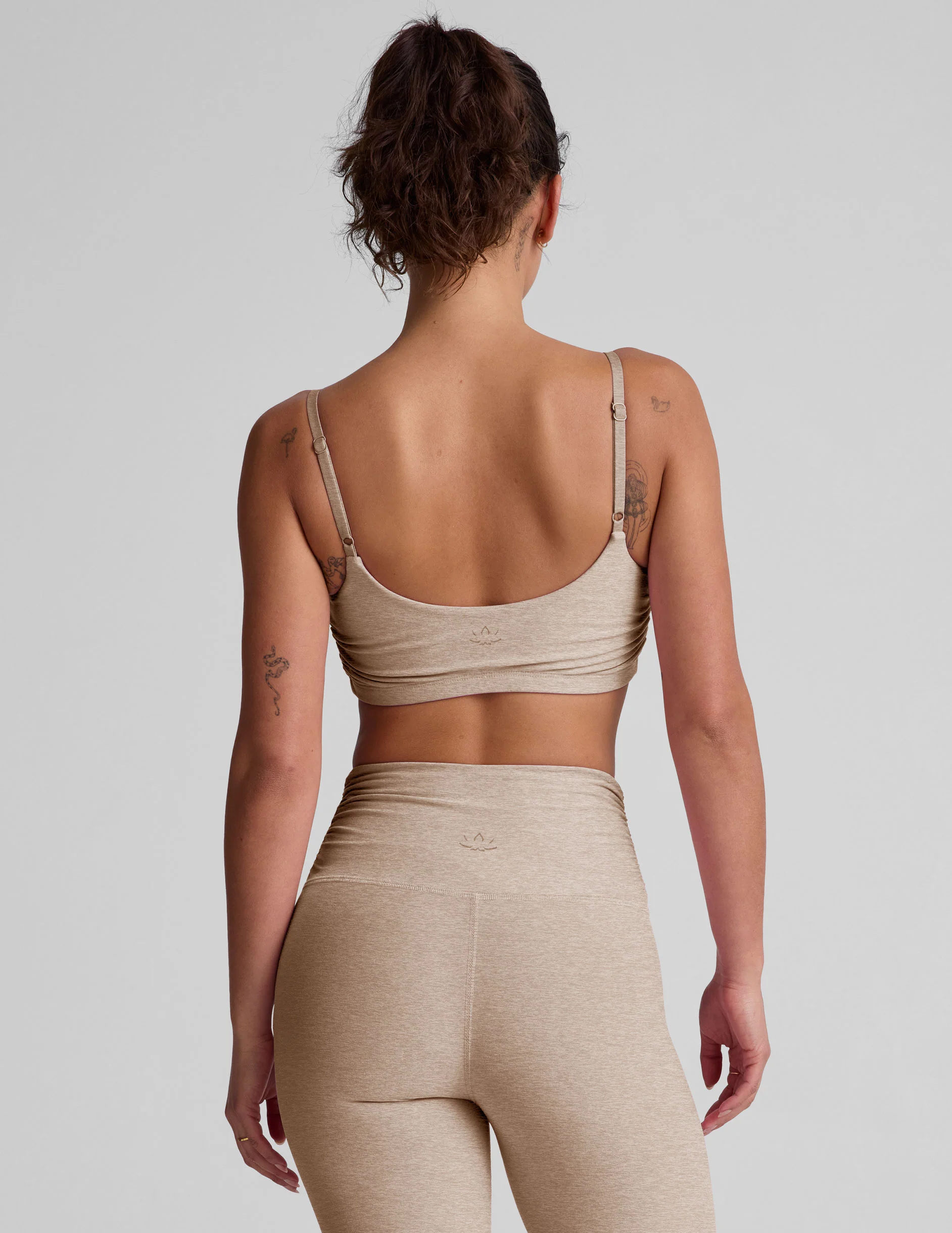 Spacedye Raise The Barre Shirred Bra - Onhollan