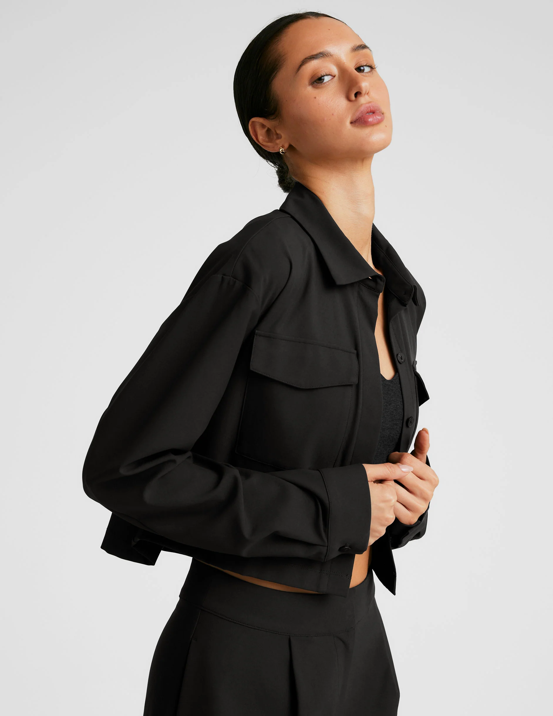 Midtown Cropped Jacket - Onhollan
