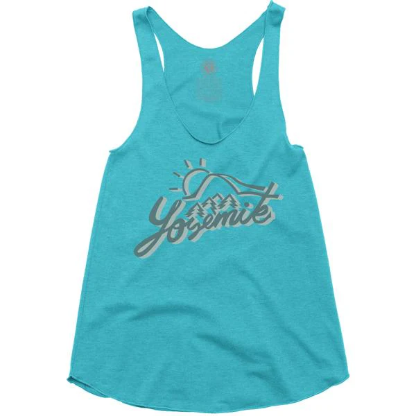 Women's Yosemite Scripty Racerback - Onhollan