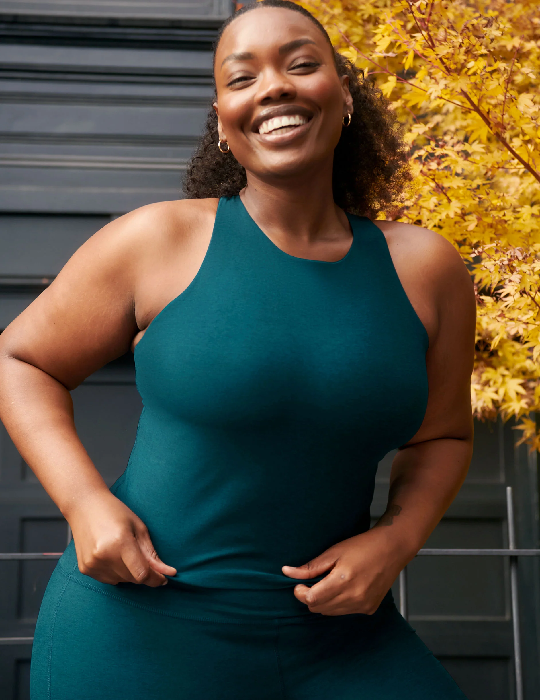 Spacedye Refocus Cropped Tank - Onhollan