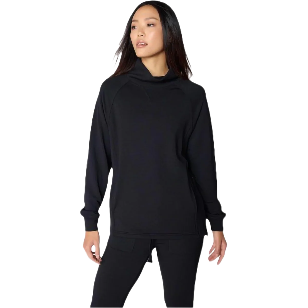 Women's Serenity Zip Mock Neck Pull Over - Onhollan