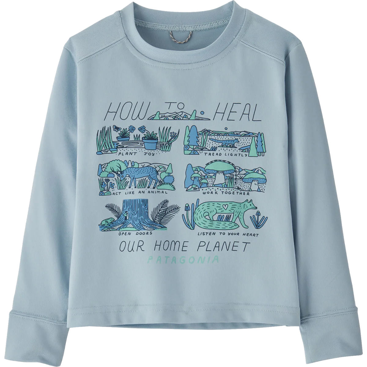 Youth Baby Long Sleeve Capliene Silkweight T-Shirt - Onhollan