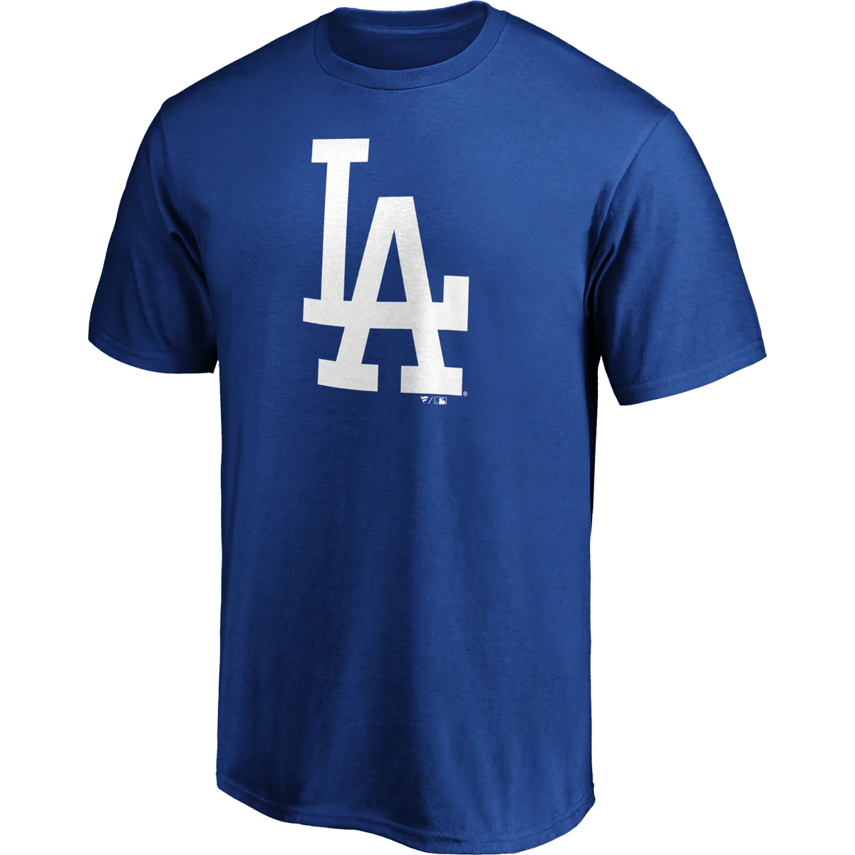 Men's Dodgers Cotton Official Logo Short Sleeve - Onhollan