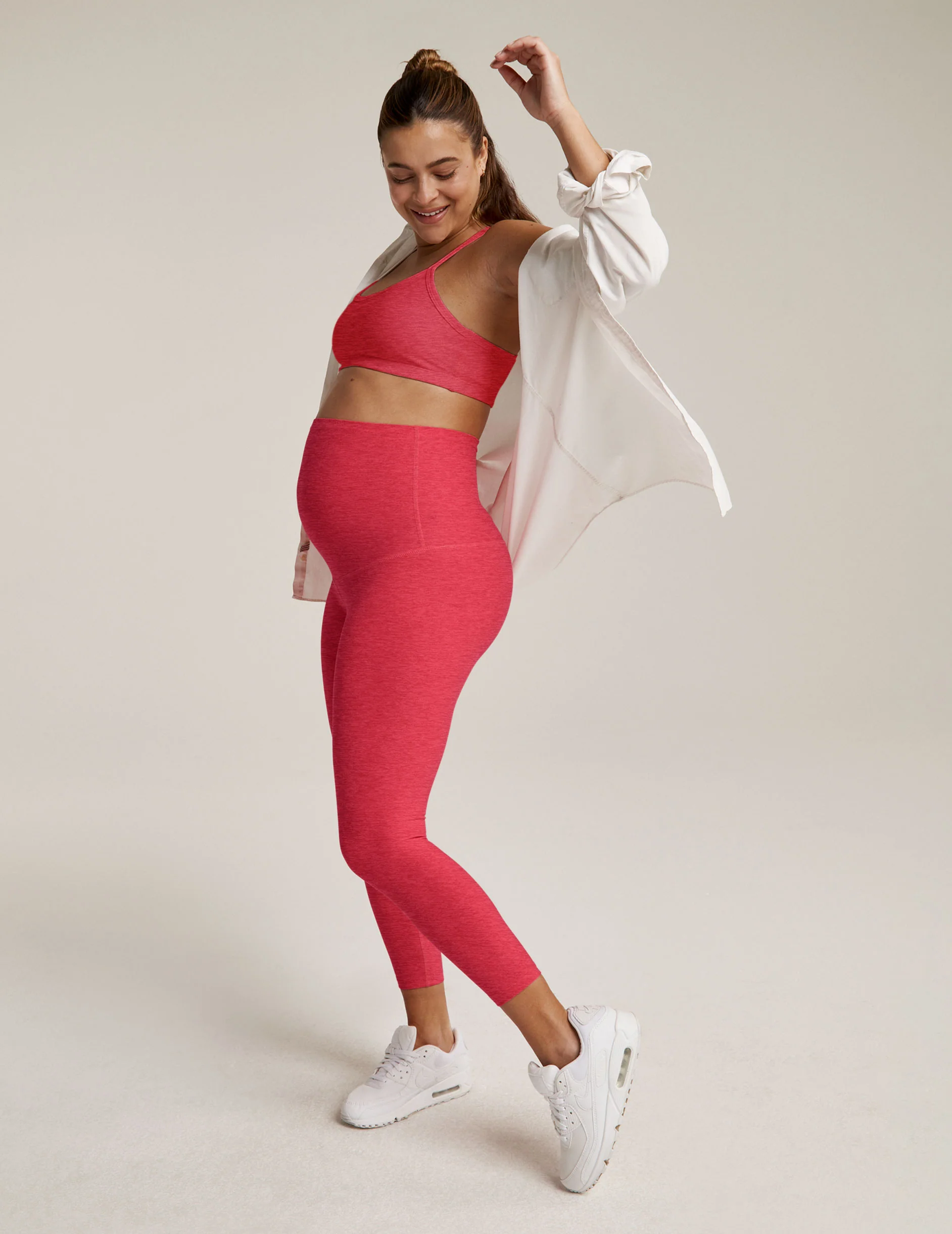 Spacedye Love The Bump Capri Maternity Legging - Onhollan