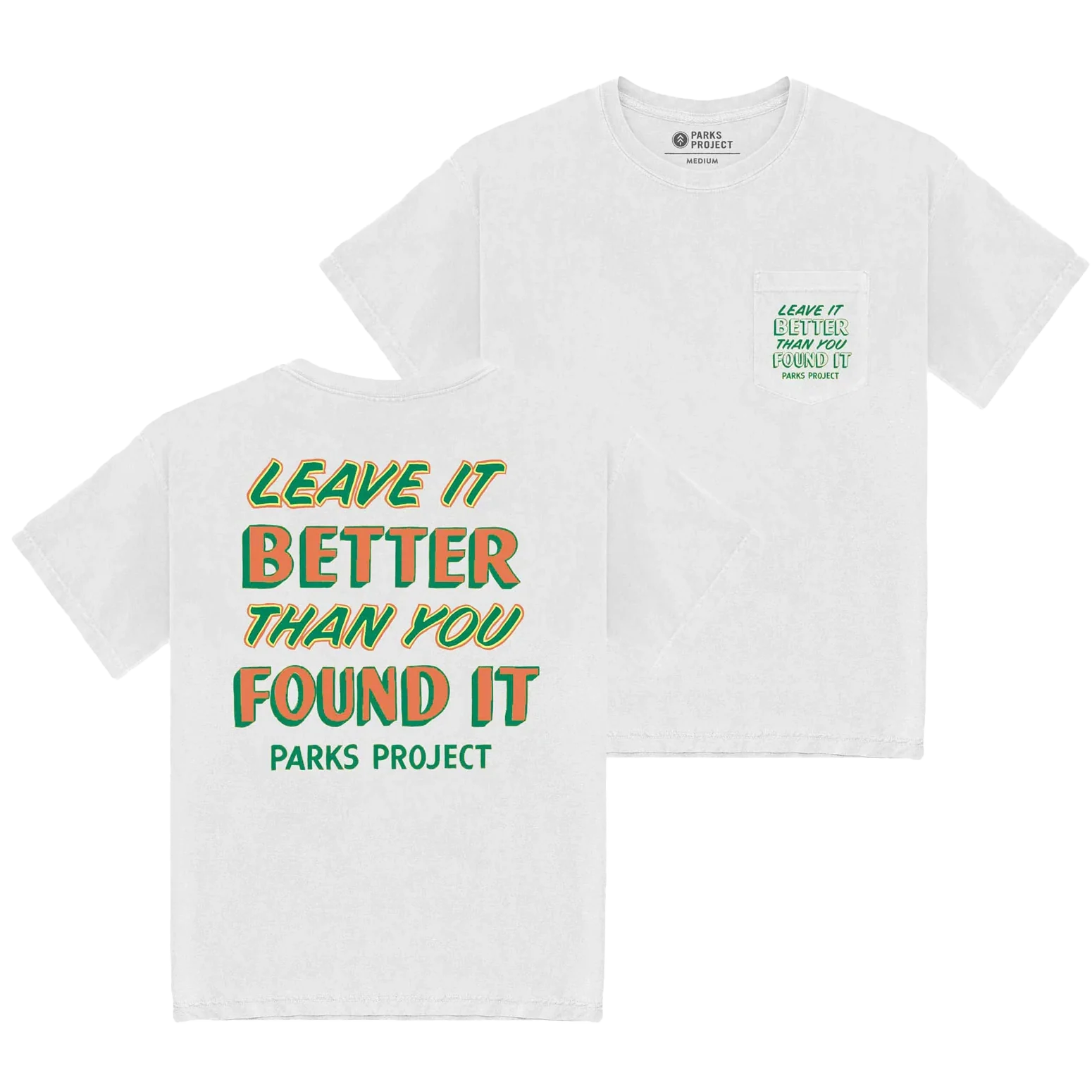 Men's Leave it Better Trail Crew Pocket Tee - Onhollan