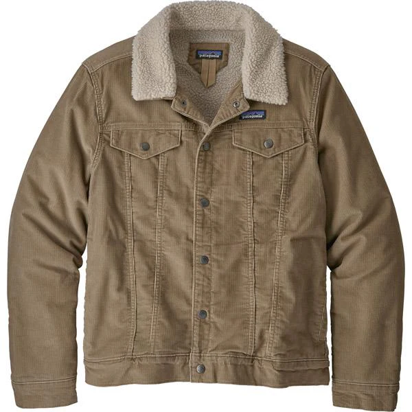 Men's Pile Lined Trucker Jacket - Onhollan