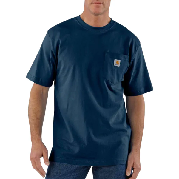 Men's Short-Sleeve Workwear Pocket T-Shirt - Onhollan