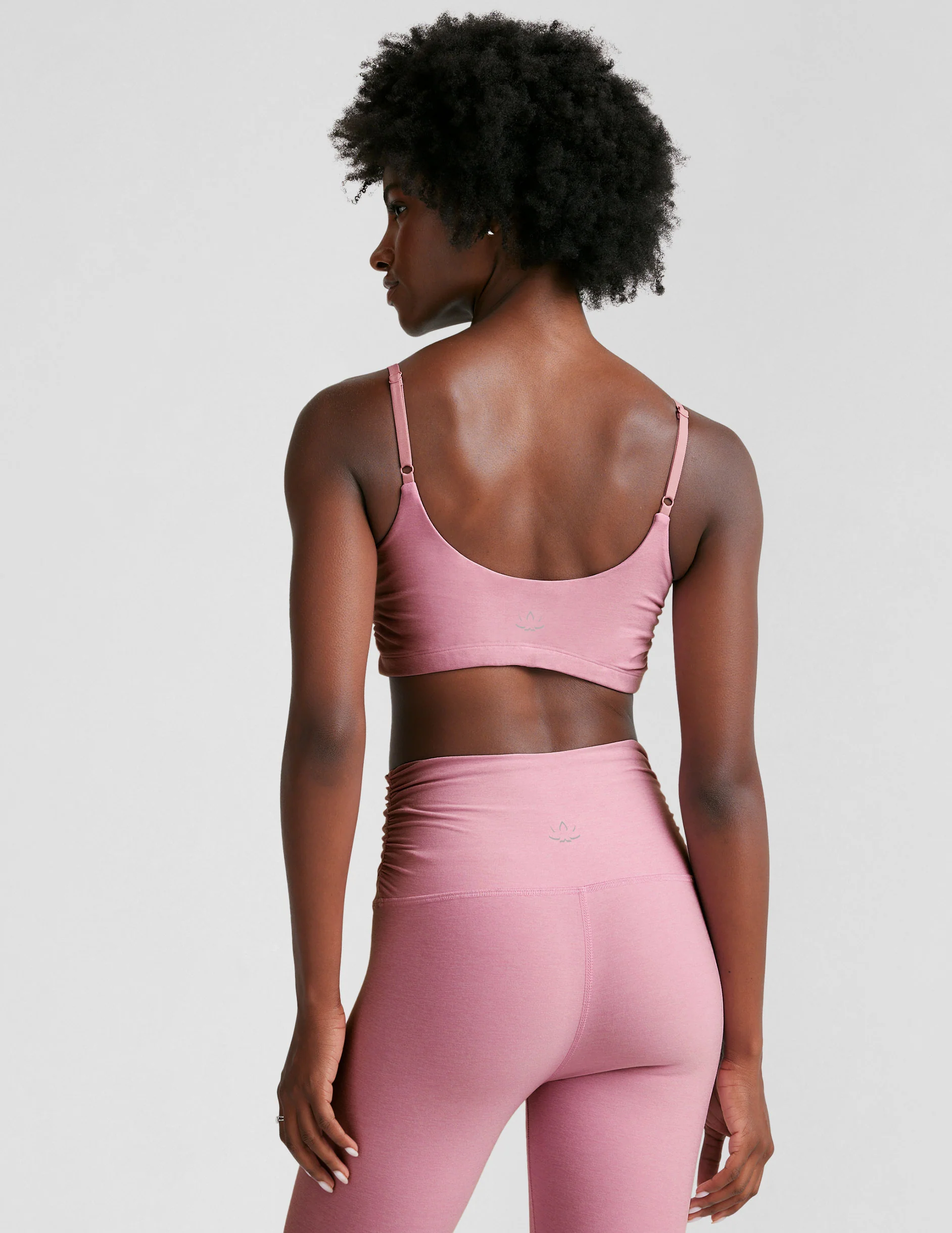 Spacedye Raise The Barre Shirred Bra - Onhollan