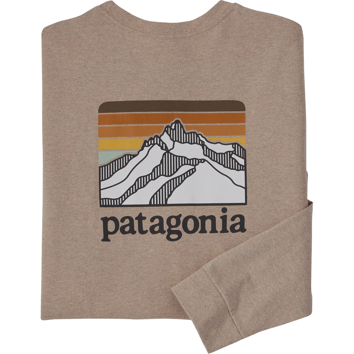 Men's Long-Sleeved Line Logo Ridge Responsibili-Tee - Onhollan