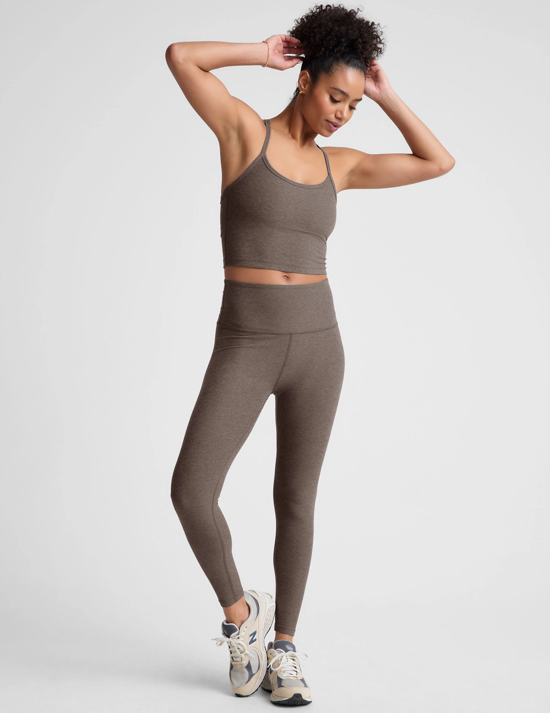 Spacedye Slim Racerback Cropped Tank - Onhollan