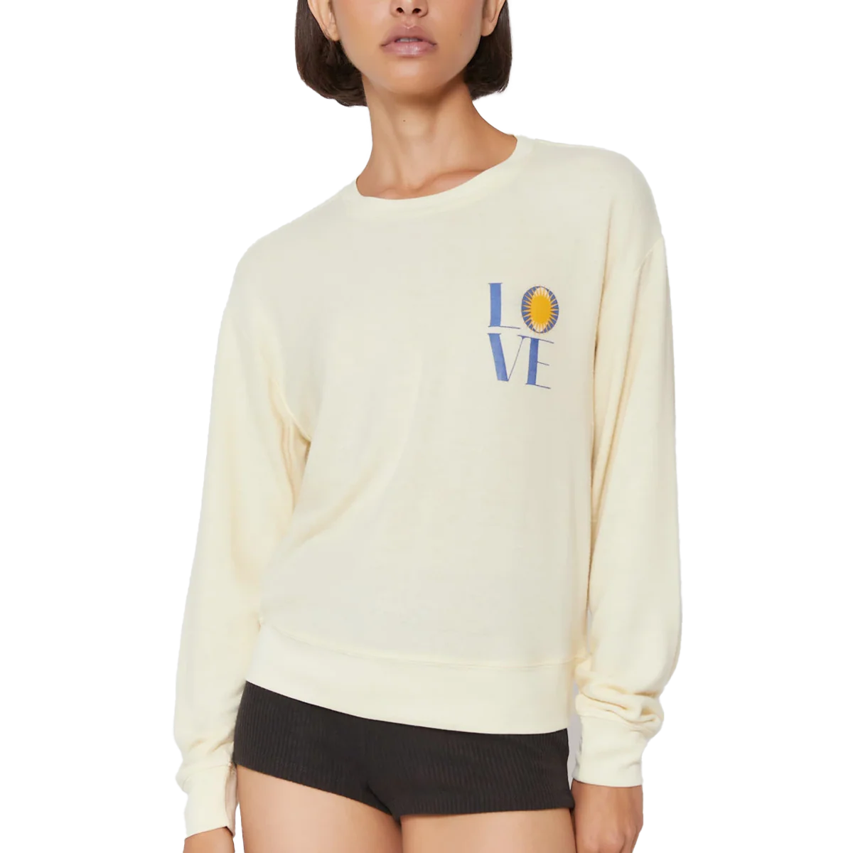 Women's Love Savasana Crew Neck - Onhollan