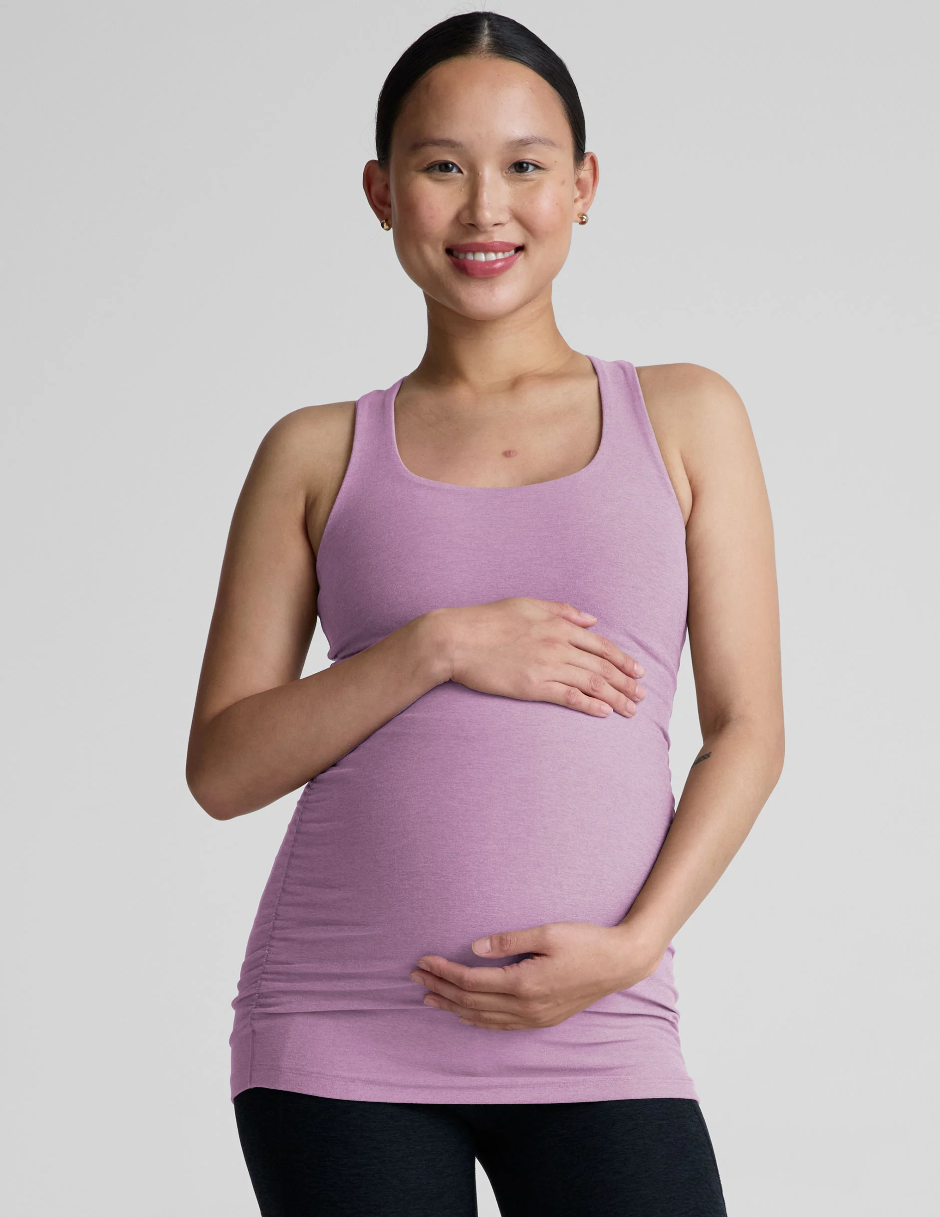 Spacedye Bases Covered Maternity Tank - Onhollan