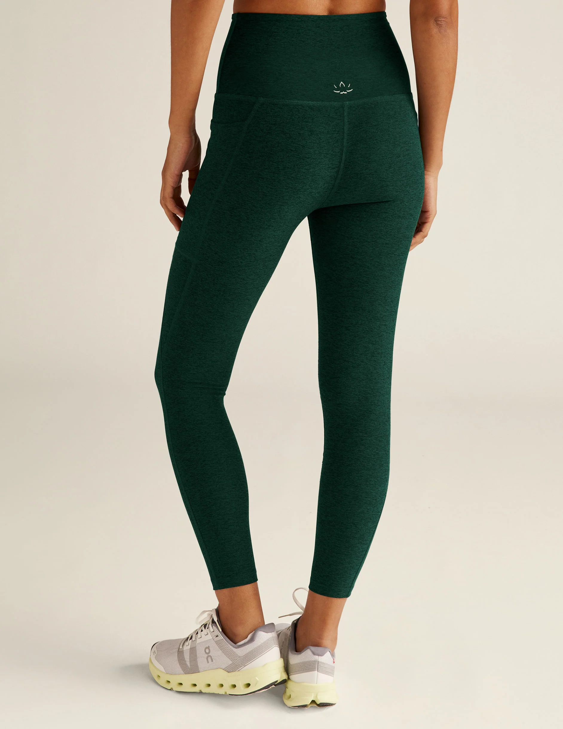 Spacedye Out Of Pocket High Waisted Midi Legging - Onhollan