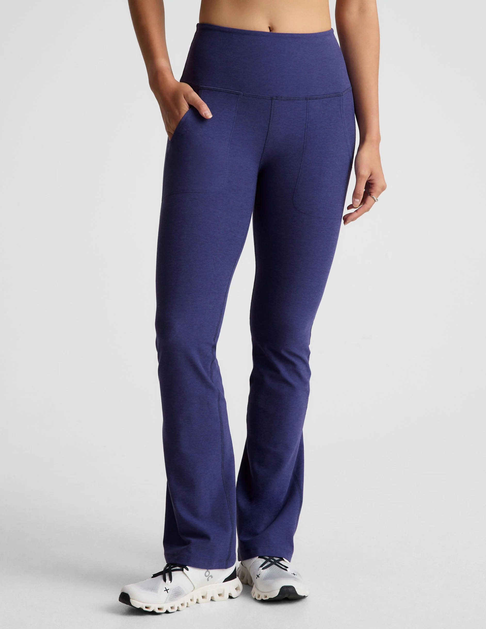 Spacedye High Waisted Practice Pocket Bootcut Pant - Onhollan