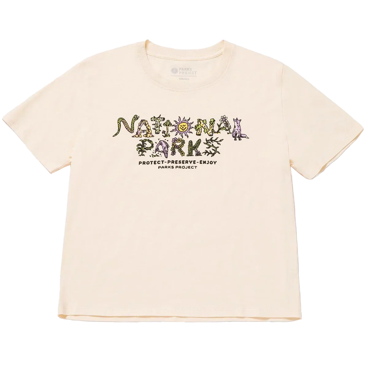 Women's National Parks 90s Doodle Tee - Onhollan