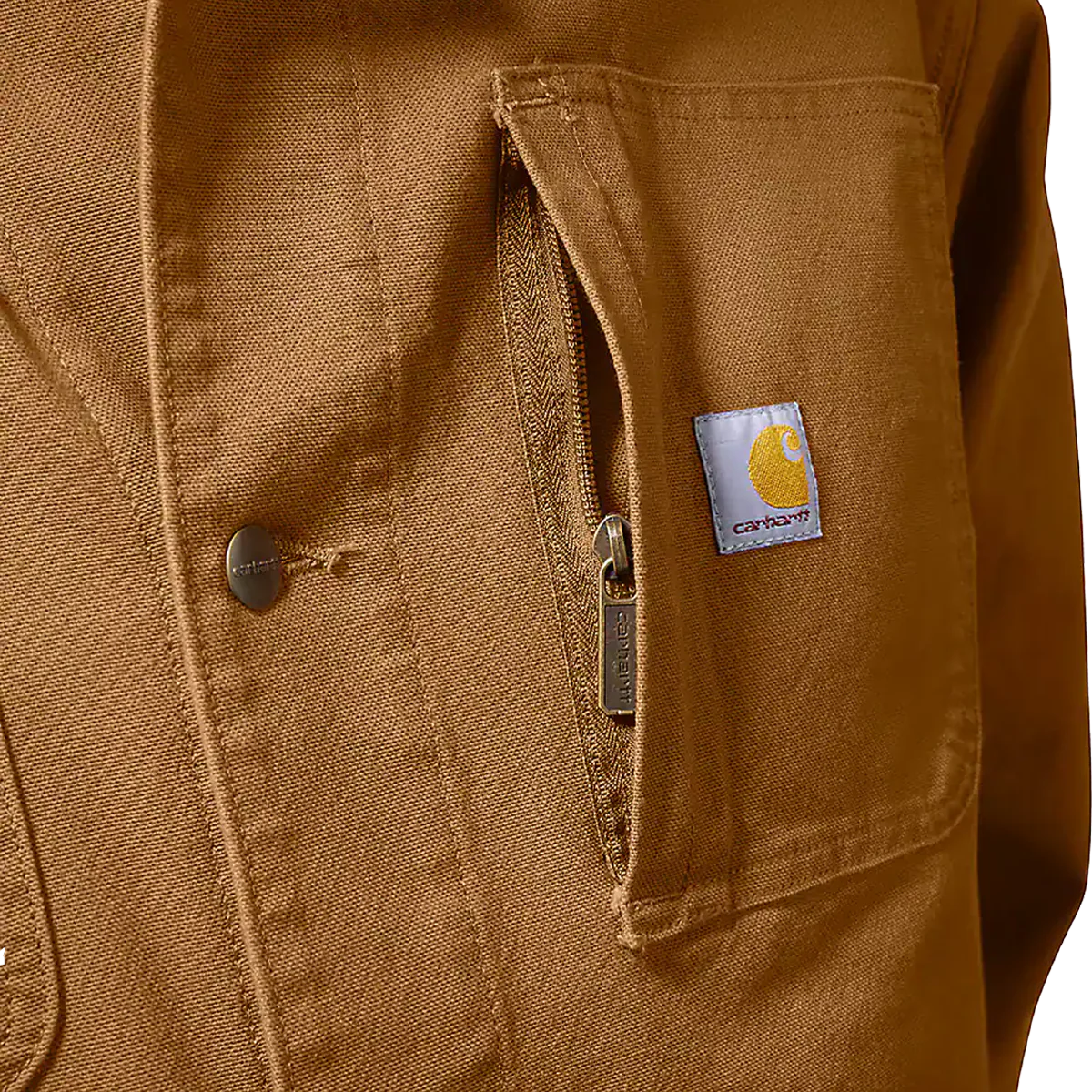 Men's Rugged Flex Duck Loose Fit Chore Coat - Onhollan