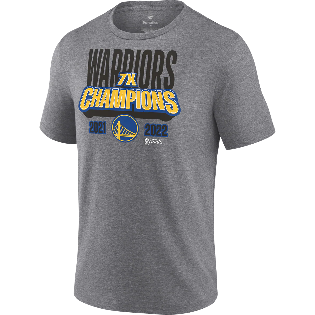 Men's Warriors NBA Champs Shot Clock Tee - Onhollan