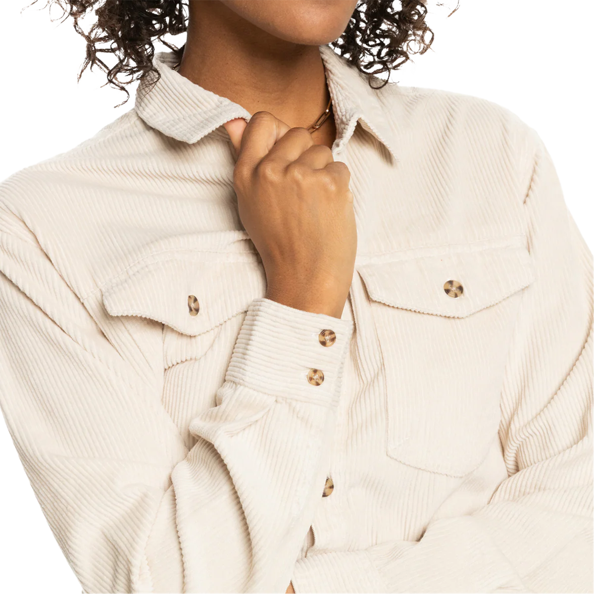 Women's Let It Go Corduroy Shirt - Onhollan