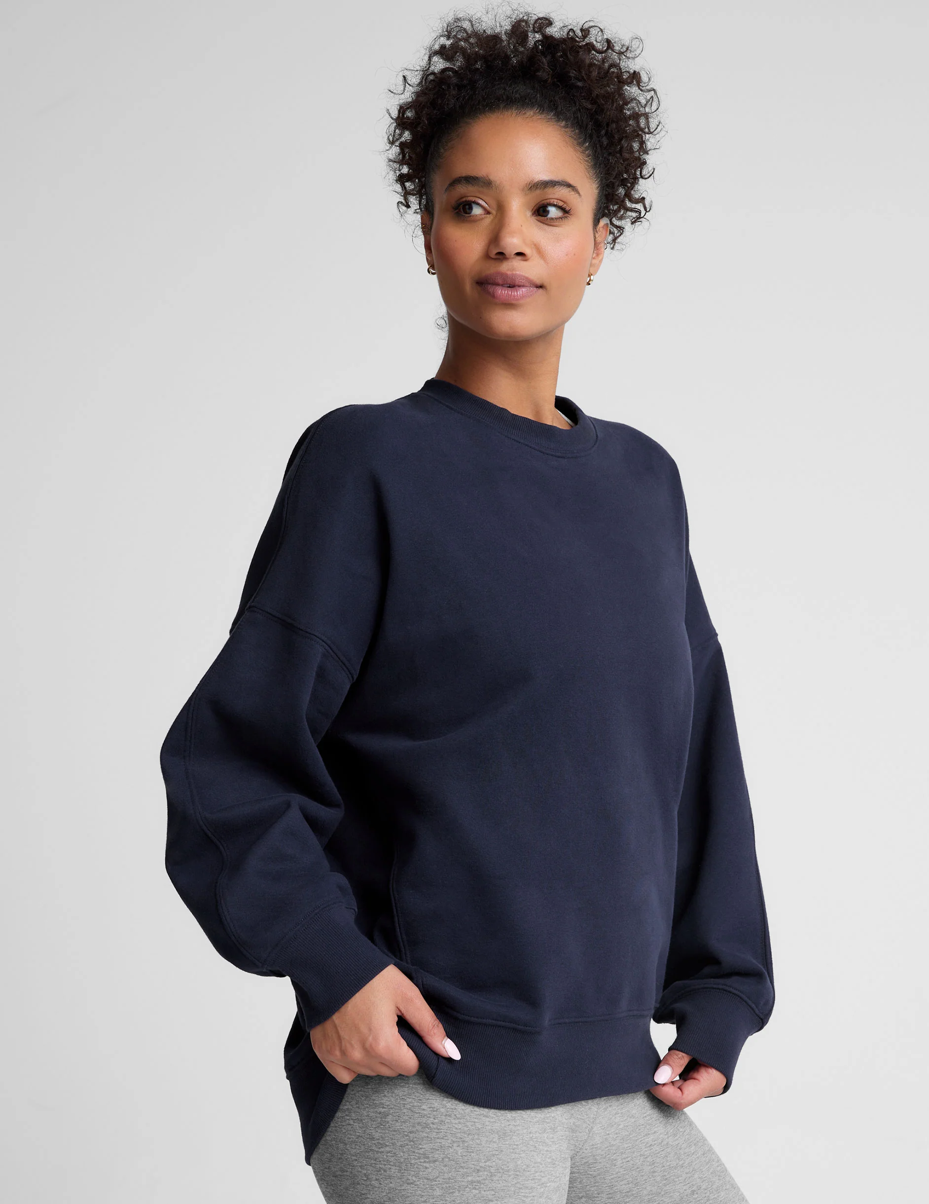 LuxeFleece Oversized Sweatshirt - Onhollan
