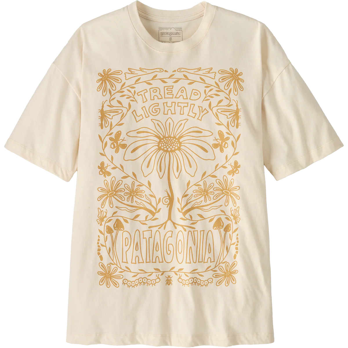 Women's Tread Lightly Oversized Organic T-Shirt - Onhollan